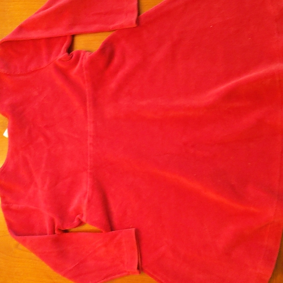 Lands End embroidered velour dress. Size 3T - Picture 4 of 5